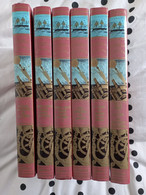 Lot De La Collection ESSO De Livres Jules Verne 6 Tomes - Paquete De Libros