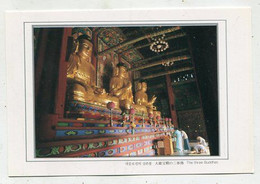 AK 112164 KOREA - South - The Three Buddhas At Taeungbo-jon Hall - Corée Du Sud