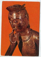 AK 112170 KOREA - South - Gilt Bronze Statue Of Maitreya - Corée Du Sud