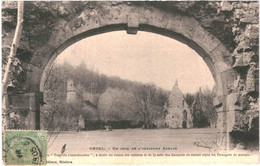 CPA Carte Postale Belgique Orval Un Coin De L'ancienne Abbaye  Début 1900 VM62927 - Florenville
