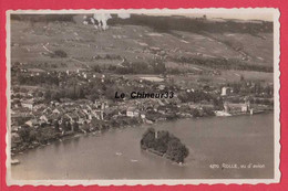 SUISSE----ROLLE----Vue D'Avion---cpsm Pf - Rolle