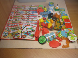 2015 Ferrero - Kinder Surprise -  FF140,  FF601 - FF608 & FT072C - Joy - Angry Birds - Complete Set + 10 BPZ's - Monoblocs