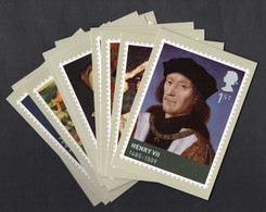 GREAT BRITAIN 2009 Kings And Queens: House Of Tudor Mint PHQ Cards - Carte PHQ