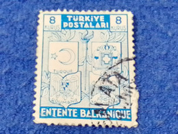 TÜRKEY--1940-50 -   8K DAMGALI - Used Stamps