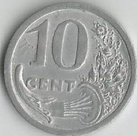 Monnaie De Nécessité  10 Centimes Chambre De Commerce De Nice Et Des Alpes Maritimes 1920 - Monétaires / De Nécessité