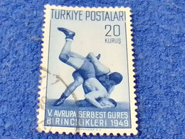 TÜRKEY--1940-50 -   20K DAMGALI - Gebruikt