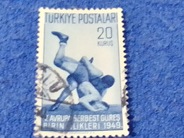 TÜRKEY--1940-50 -   20K DAMGALI - Usati