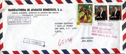 VENEZUELA, Letter, Partridge  /   Lettre Perdrix Grise - Rebhühner & Wachteln