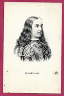Portrait De Sainte Jeanne D'Arc En Armure 2scans Neurdein & Cie Crété 52 Av. De Breteuil Paris 7e - Heiligen