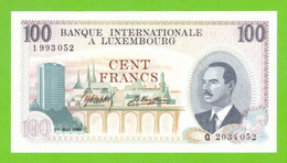 LUXEMBOURG 100 FRANCS 1968  P-14 UNC - Luxemburgo