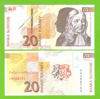 SLOVENIA 20 TOLARJEV 1992 P-12 UNC - Slovénie