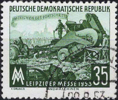 00461 - 001 - 1 MiNr. 381 DDR 1953 Leipziger Herbstmesse - Gebraucht