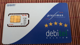 GSM Card Mobistar (Mint,New) 2 Scans Very Rare - Cartes GSM, Recharges & Prépayées