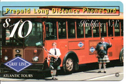 Atlantic Tours Voyageur Car  Carte Prépayée   Canada Télécarte  Phonecard Karte (S 892) - Canada