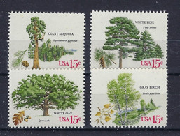 USA/United States 1978: Bäume **/MNH  Mi.-Nr. 1364-67 - Unused Stamps