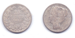 Netherlands 25 Cents 1903 - 25 Centavos