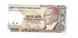 TURKEY - 1970 5000 Lirasi UNC REF TUR - Turquie