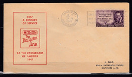 FDC At The Crossroads Of America Chicago Old P.O.Annex 2 First Day Of Issue - 1941-1950