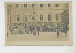 ÉTIVAL - Belle Carte Photo Souvenir De La GREVE D' ETIVAL - Etival Clairefontaine