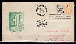 FDC New York First Day Of Issue - 1951-1960