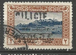 CILICIE N° 25 Surcharge Incomplète OBL - Used Stamps