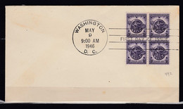 FDC Washington D.C. First Day Of Issue - 1941-1950