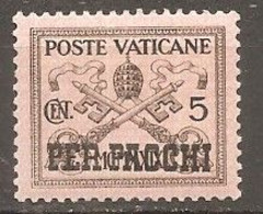 Vaticano Yvert Paquete Postal 1 (MH/*) - Paketmarken