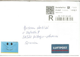 ALEMANIA CC CERTIFICADA ATM QR CODE 2008 - Briefe U. Dokumente