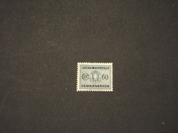 ITALIA REGNO - SEGNATASSE - 1945  STEMMA  60 C. - TIMBRATO/USED - Segnatasse