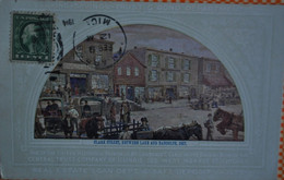 Copy Of Clark Street Between Lake And Randolph In 1857 By Lawrence C.Earle - Otros & Sin Clasificación