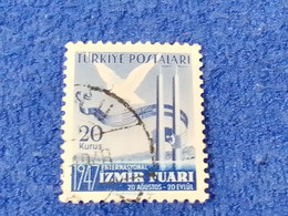 TÜRKEY--1940-50-  20K  DAMGALI - Used Stamps