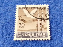 TÜRKEY--1940-50-  30K  DAMGALI - Used Stamps