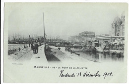 CPA - MARSEILLE - Le Port De La Joliette - Animée - Joliette, Port Area