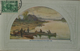 Copy Of The Chicago River Near Wolf Point In 1883 By Lawrence C.Earle - Altri & Non Classificati