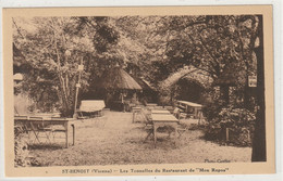 DEPT 86 : Photo Greffet : Saint Benoit Les Tonnelles Du Restaurant De " Mon Repos " - Saint Benoit