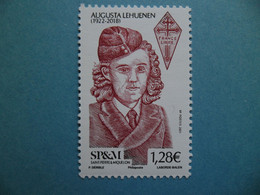 SPM 2021 Y/T: 1269 " Augusta LEHUENEN "  Neuf** - Unused Stamps