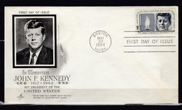 FDC 35Th President Of The United States Boston First Day Of Issue - 1961-1970