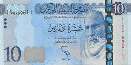 LIBYA 10 DINARS 2015 P 82 UNC NUEVO SC - Libye