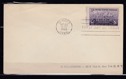 FDC Minden First Day Of Issue - 1941-1950