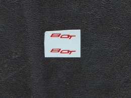 Decalque Decals Logo MG BGT 1/18 Deux Pièces Scale 1:18 Colorado - Pegatinas (calcas)