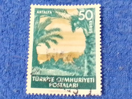 TÜRKEY--1950-60-  50K    DAMGALI - Gebruikt