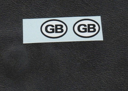 Decalque Decals Logo GB 1/18 Deux Pièces Scale 1:18 Issus Planche COLORADO - Aufkleber - Decals