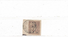 Saint Pierre Et Miquelon Colonie Française Timbre Au Type Alphée Dubois N° 4 Oblitéré Sur Fragment Saint Pierre 28/12/94 - Used Stamps