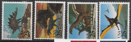 USA 1989 Mnh ** Cat 4 Euros Dinosaurs Set Sold Below Face Value - Ungebraucht