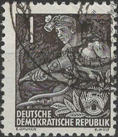 00511 - 011 - 1 MiNr. 405 DDR 1953 Fünfjahrplan (II) - Gebraucht