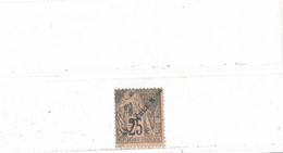 Saint Pierre Et Miquelon Colonie Française Timbre Au Type Alphée Dubois N° 25 Oblitéré - Used Stamps