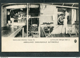 Ambulance Chirurgicale Automobile - Radiologie (Camion B) Autoclave (Baraque Salle 1) (Photo) - Automobili