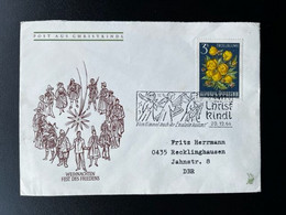 AUSTRIA 1966 LETTER CHRISTKINDL TO RECKLINGHAUSEN 20-12-1966 OOSTENRIJK OSTERREICH - 1961-70 Lettres