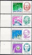 Romania 1971 Kepler Astronomy Magellan Explorer Ship Gagarin Space Nuclear Atoms - Sonstige & Ohne Zuordnung