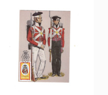 Carte-Maximum 98 ème Regiment Foot.Private And Sergeant. - Ciskei